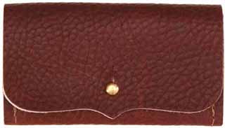 Leather Flint Wallet,
4 ounce leather,
5" by 2-3/4"